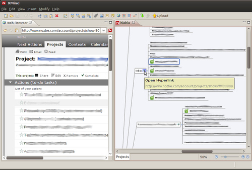 view account activity in nozbe